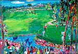 Leroy Neiman 37th Ryder Cup painting